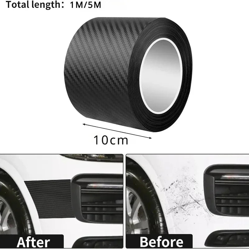 Carbon Look Schutzfolie fürs Auto – Dekorativer Schutzstreifen für Kanten & Oberflächen