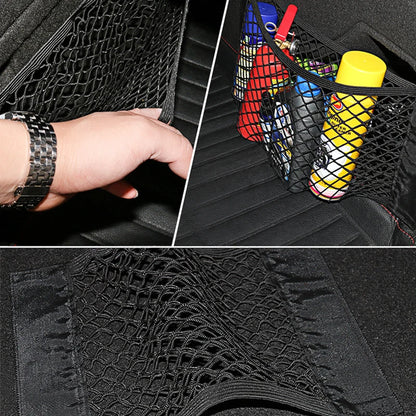 Kofferraum Aufbewahrungsnetz aus Nylon – Elastischer Auto Organizer für Gepäck & Zubehör