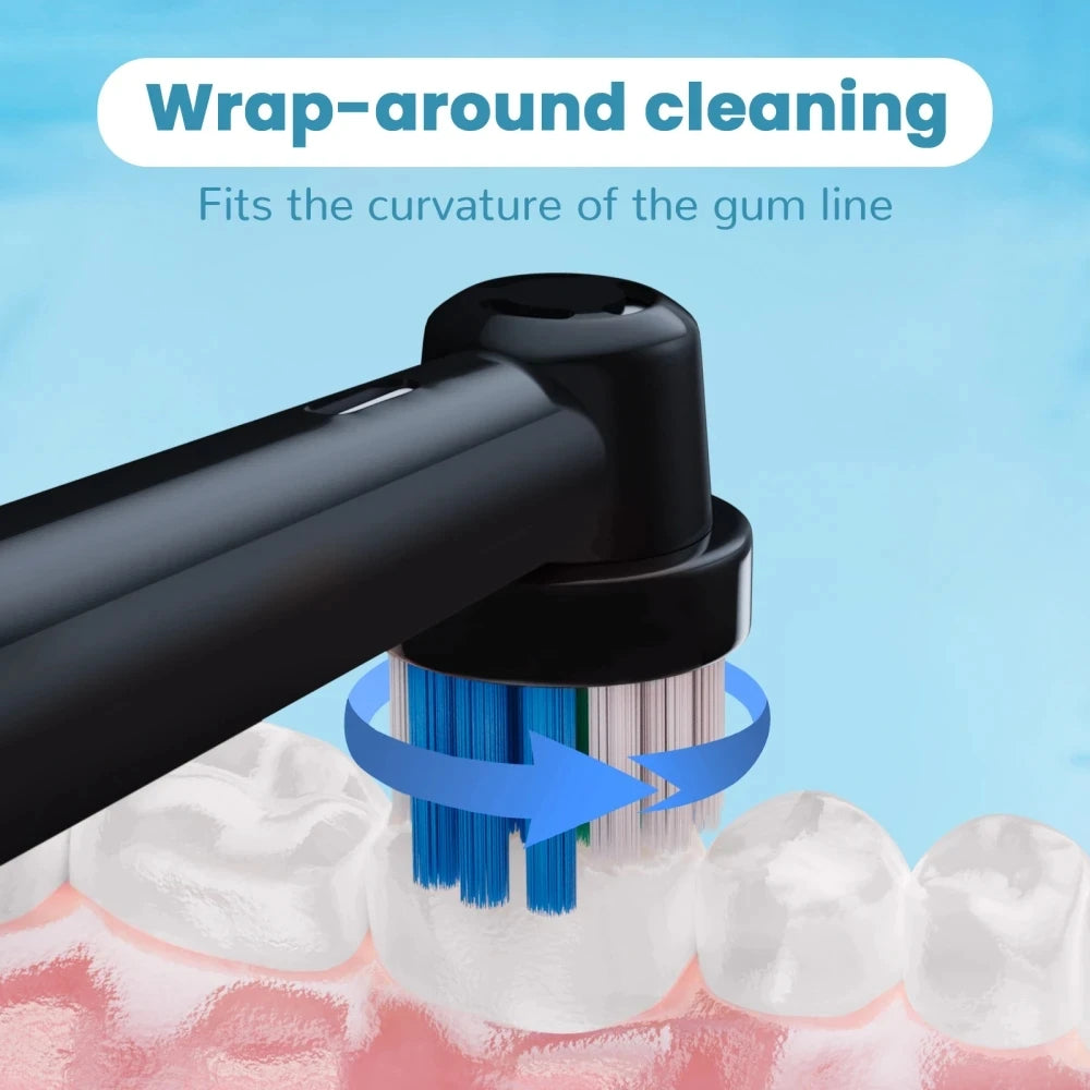 Ersatzbürstenköpfe für Oral-B Braun Professional, passend für Modelle 1000-8000