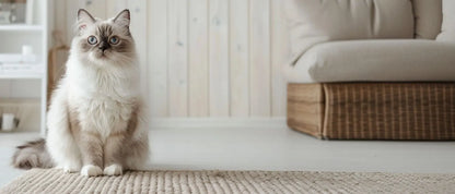 Automatischer Katzen-Spielball mit Bewegungssensor – Interaktives Katzenspielzeug mit Plüschschwanz (wiederaufladbar)