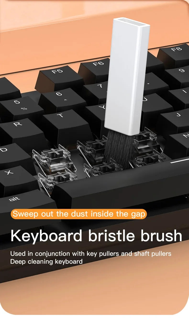 20-in-1 Multifunktionales Reinigungsset für Elektronik – Kamera, Headset, Handy, Laptop, Tastatur inkl. Pinsel & Reinigungsstift