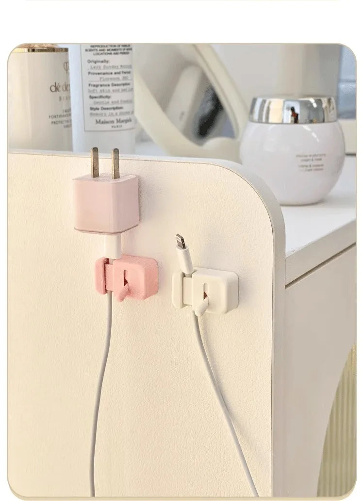 Kabel-Management-Clip für den Schreibtisch – Selbstklebender Kabelhalter für USB- und Datenkabel, einfache Montage am Tischrand