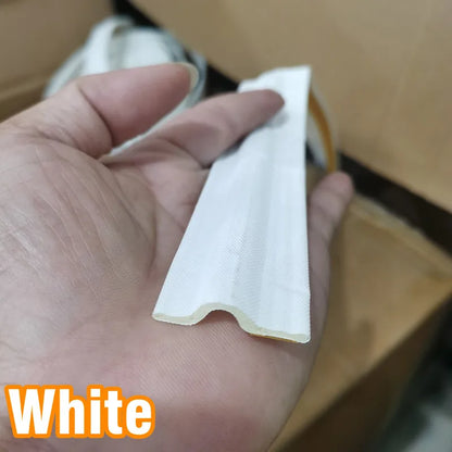 40 m Akustik-Dämm-Schaumband – Fenster- & Türdichtung, wind- und schalldicht, für Schiebetüren & Fenster