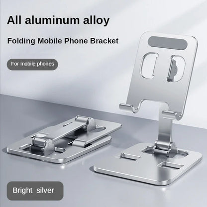 Aluminium Tablet-Ständer – Tragbarer, verstellbarer Halter für iPad, Samsung Tab, MiPad & Smartphones