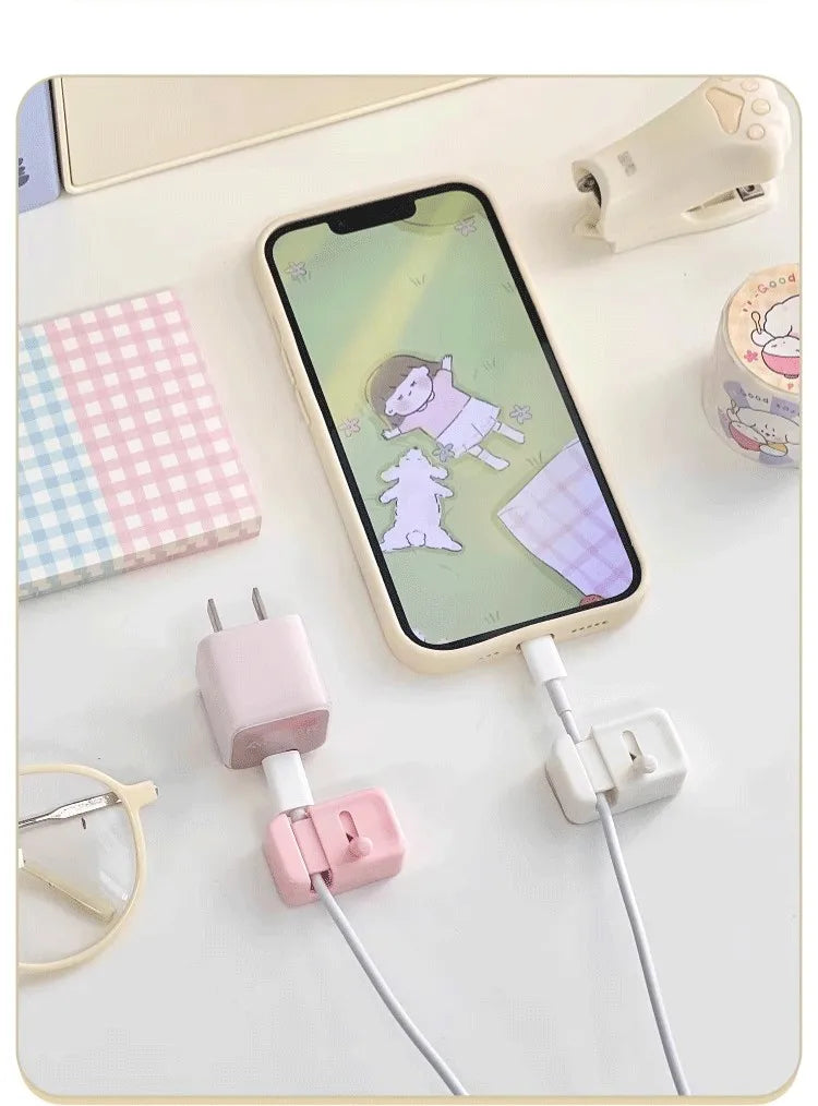 Kabel-Management-Clip für den Schreibtisch – Selbstklebender Kabelhalter für USB- und Datenkabel, einfache Montage am Tischrand