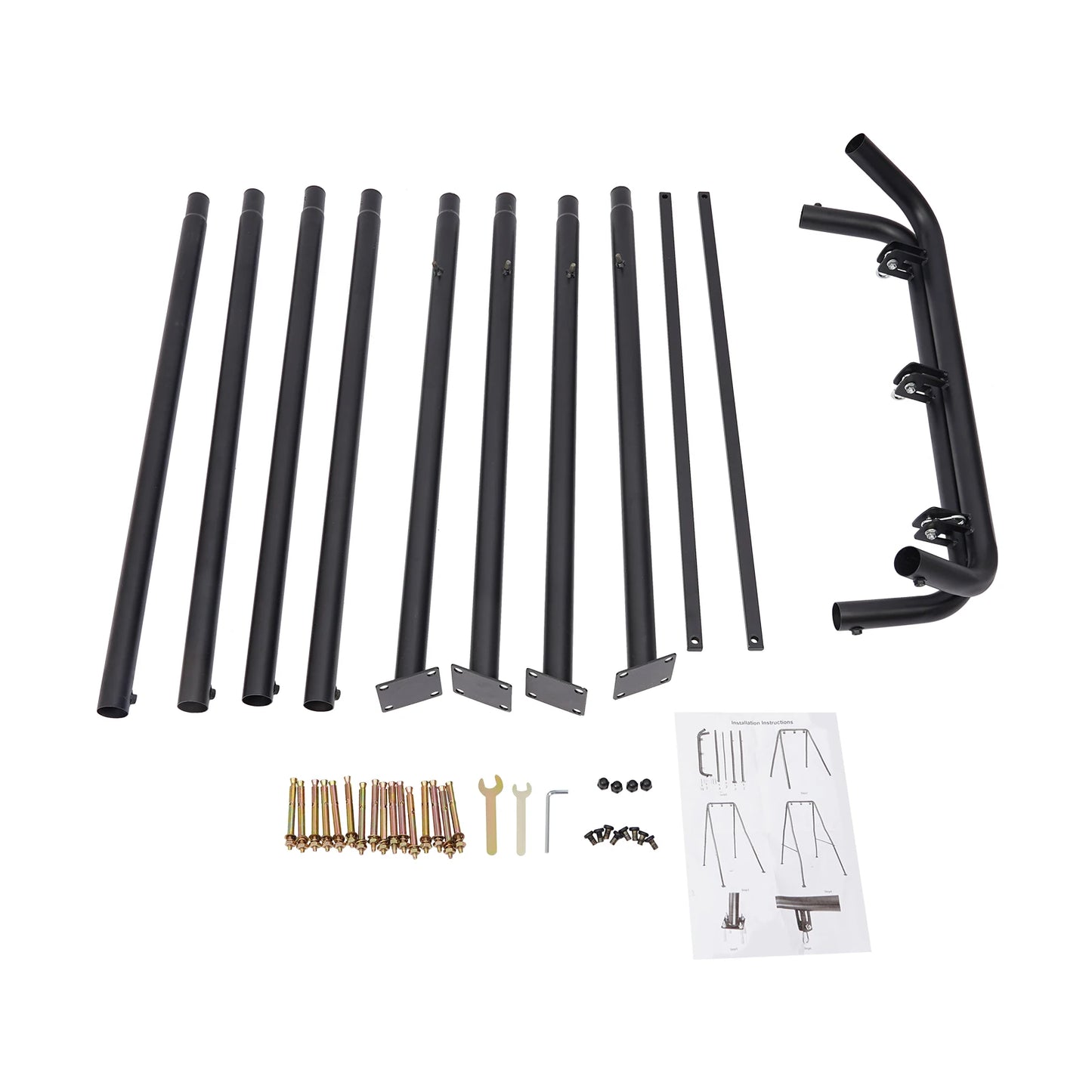 Hängesessel Gestell aus Metall – A-Frame Ständer mit 3 Aufhängepunkten für Indoor & Outdoor