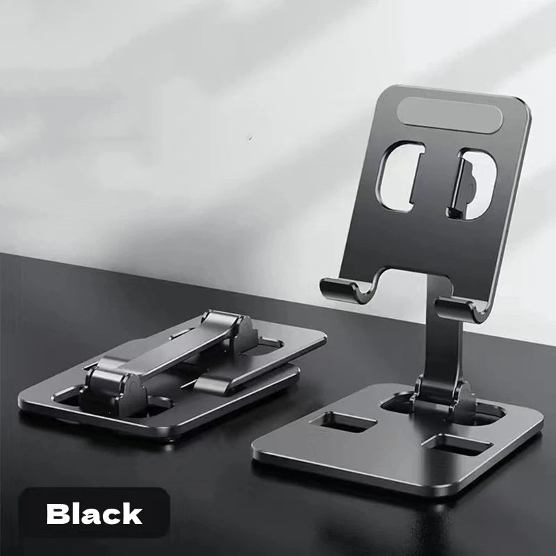 Aluminium Tablet-Ständer – Tragbarer, verstellbarer Halter für iPad, Samsung Tab, MiPad & Smartphones