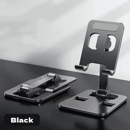 Aluminium Tablet-Ständer – Tragbarer, verstellbarer Halter für iPad, Samsung Tab, MiPad & Smartphones