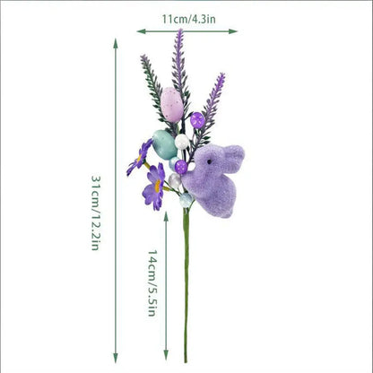 Osterzweige mit Eiern – DIY Dekobaum mit künstlichen Blumen für Zuhause, Büro und Garten