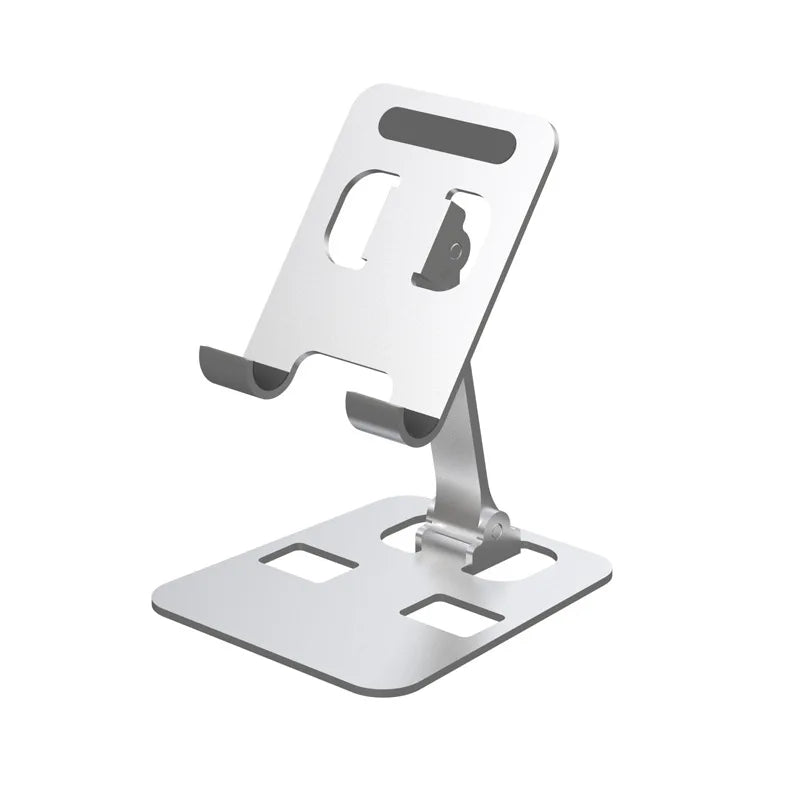 Aluminium Tablet-Ständer – Tragbarer, verstellbarer Halter für iPad, Samsung Tab, MiPad & Smartphones