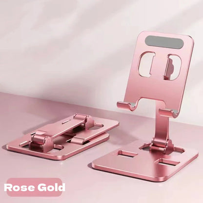 Aluminium Tablet-Ständer – Tragbarer, verstellbarer Halter für iPad, Samsung Tab, MiPad & Smartphones