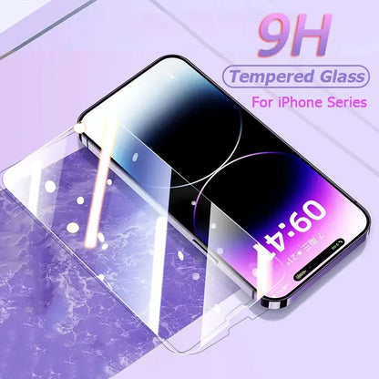 1–5 Stück HD-Displayschutz aus gehärtetem Glas – Kompatibel mit iPhone 11, 12, 13, 14, 15, 16, 17 Pro & Pro Max