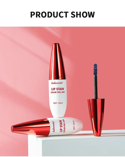 Lip Stain Peel Off – Langanhaltender 24h Matte Lippenstift, Flüssig, Wasserfest, Transferproof, Lip Makeup