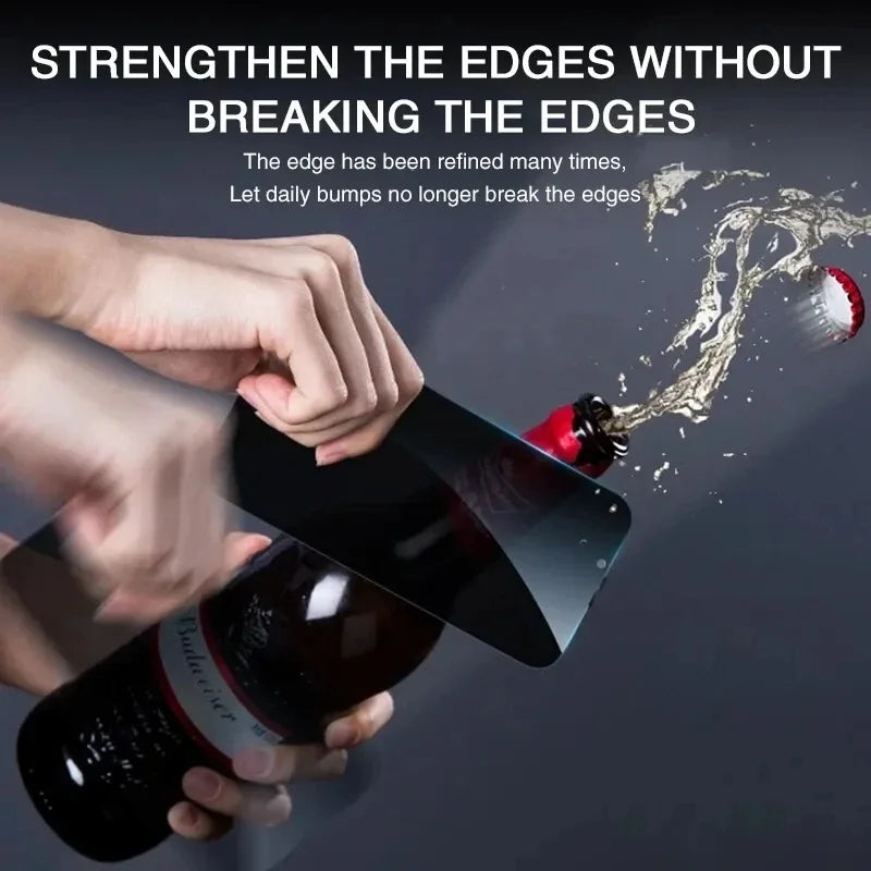 iPhone Panzerglas mit Sichtschutz 1–4 Stück – Kompatibel mit verschiedenen iPhone-Modellen