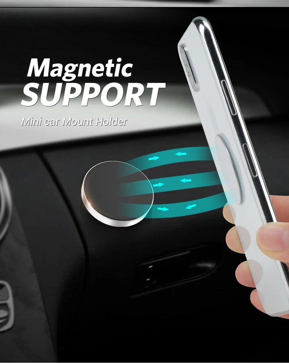 Magnetischer Auto-Handyhalter, universeller Smartphone-Ständer für iPhone, Xiaomi, Huawei, Samsung, Dashboard- und Wandmontage, Magnetische Halterung