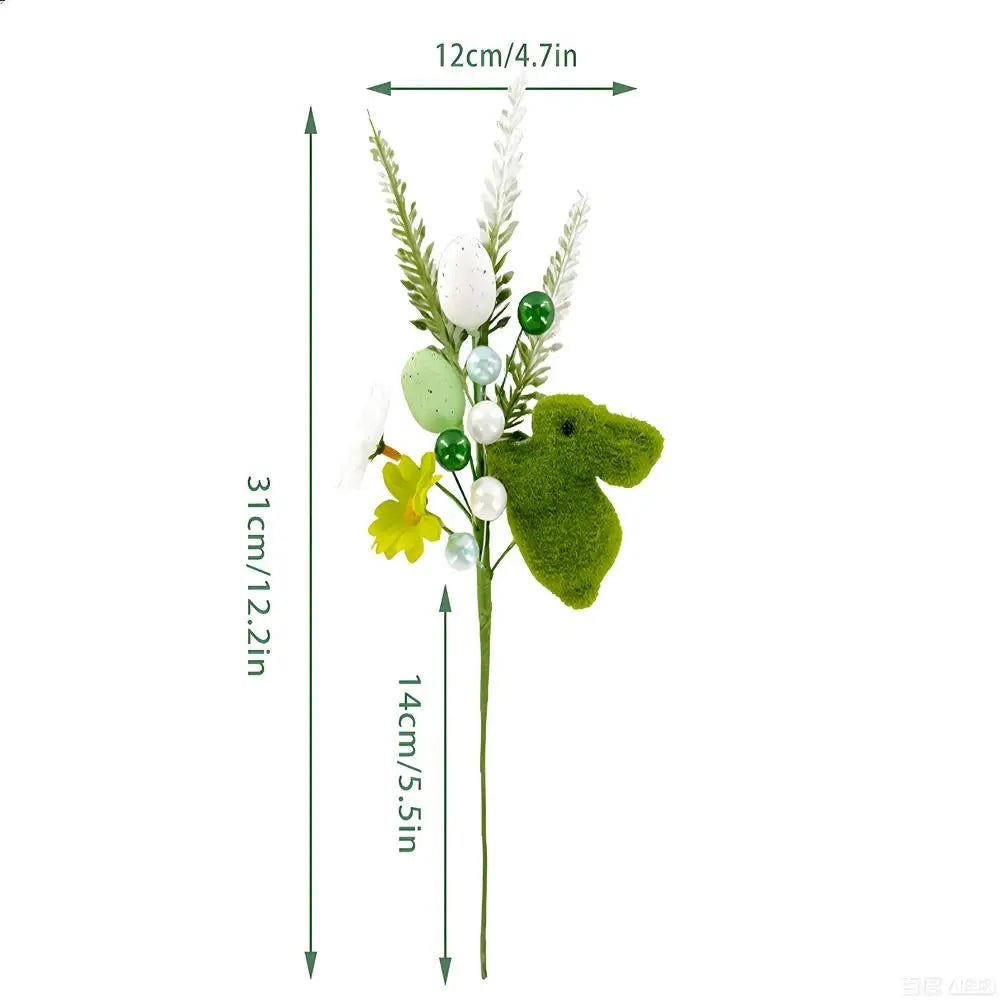 Osterzweige mit Eiern – DIY Dekobaum mit künstlichen Blumen für Zuhause, Büro und Garten