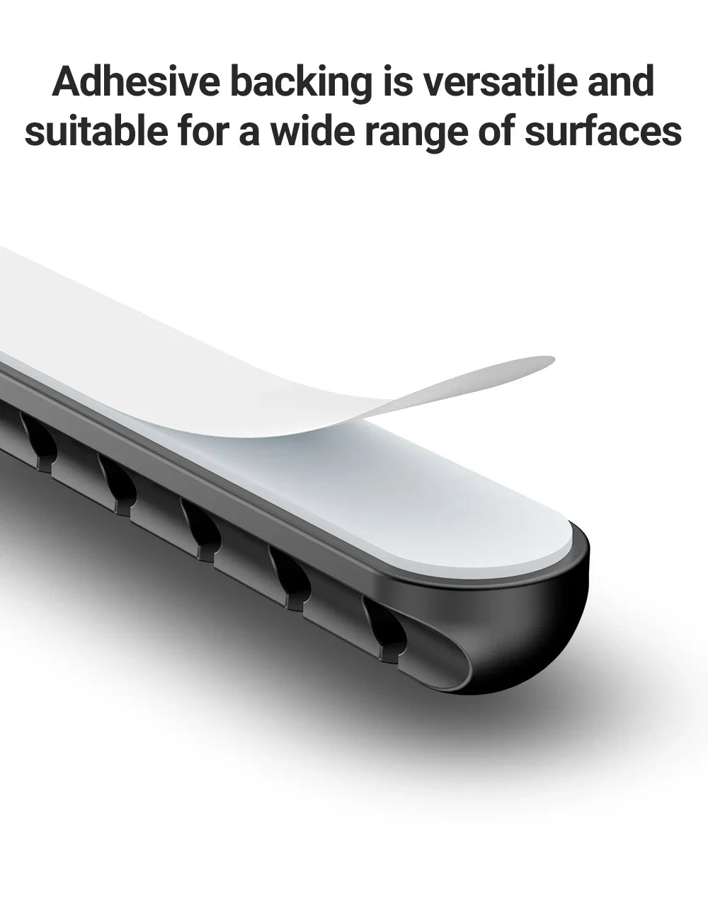 Selbstklebender Kabel-Organizer – Kabelclips für Desktop, Nachttisch, Lade- und Datenkabel
