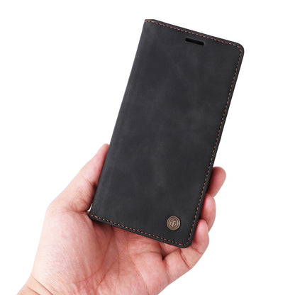 Ultradünne Leder-Handyhülle mit Flip-Design – Kompatibel mit Samsung Galaxy S25, S24, S23, S22 Ultra, S21, S20+, S10, Note 20 5G