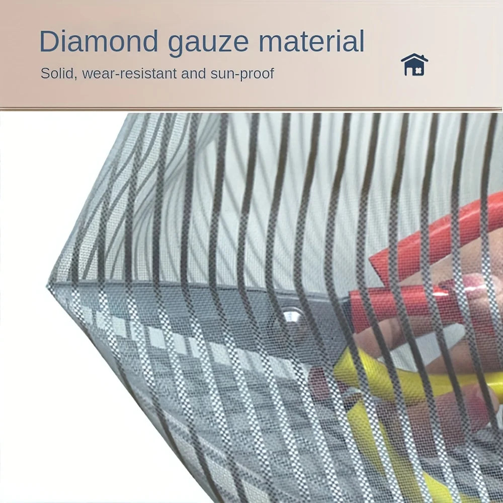 Magnet-Fliegengitter Tür – Einfach zu installieren, Insektenschutz, Freihändig schließend, langlebiges Netz