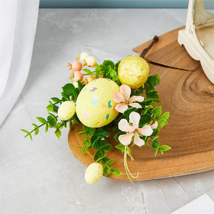 Osterzweige mit Eiern – DIY Dekobaum mit künstlichen Blumen für Zuhause, Büro und Garten