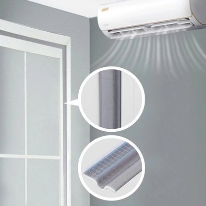 40 m Akustik-Dämm-Schaumband – Fenster- & Türdichtung, wind- und schalldicht, für Schiebetüren & Fenster