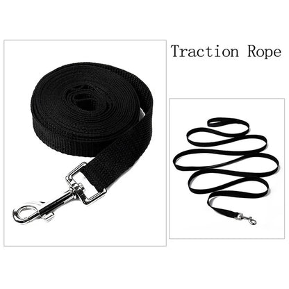 Nylon-Trainingsleine für Hunde – 10 m / 15 m / 20 m / 30 m / 50 m Hundeleine für kleine & große Hunde, Welpen, Outdoor-Spaziergänge
