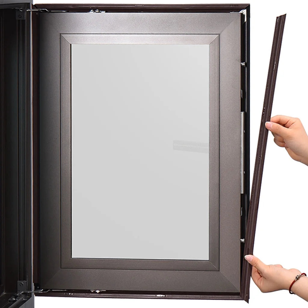 40 m Akustik-Dämm-Schaumband – Fenster- & Türdichtung, wind- und schalldicht, für Schiebetüren & Fenster