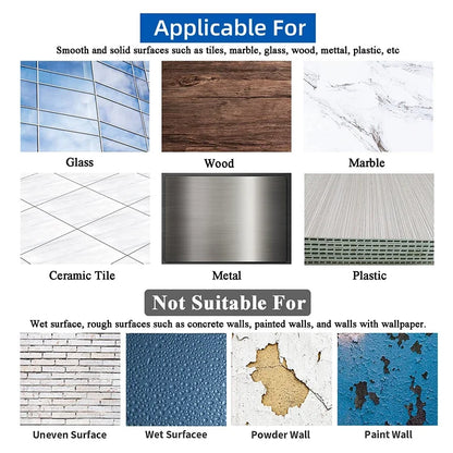 Wasser- & Ölresistentes PVC Dichtband – Selbstklebend, Küchen- & Badezimmerecken, 1 m / 2 m / 3,2 m