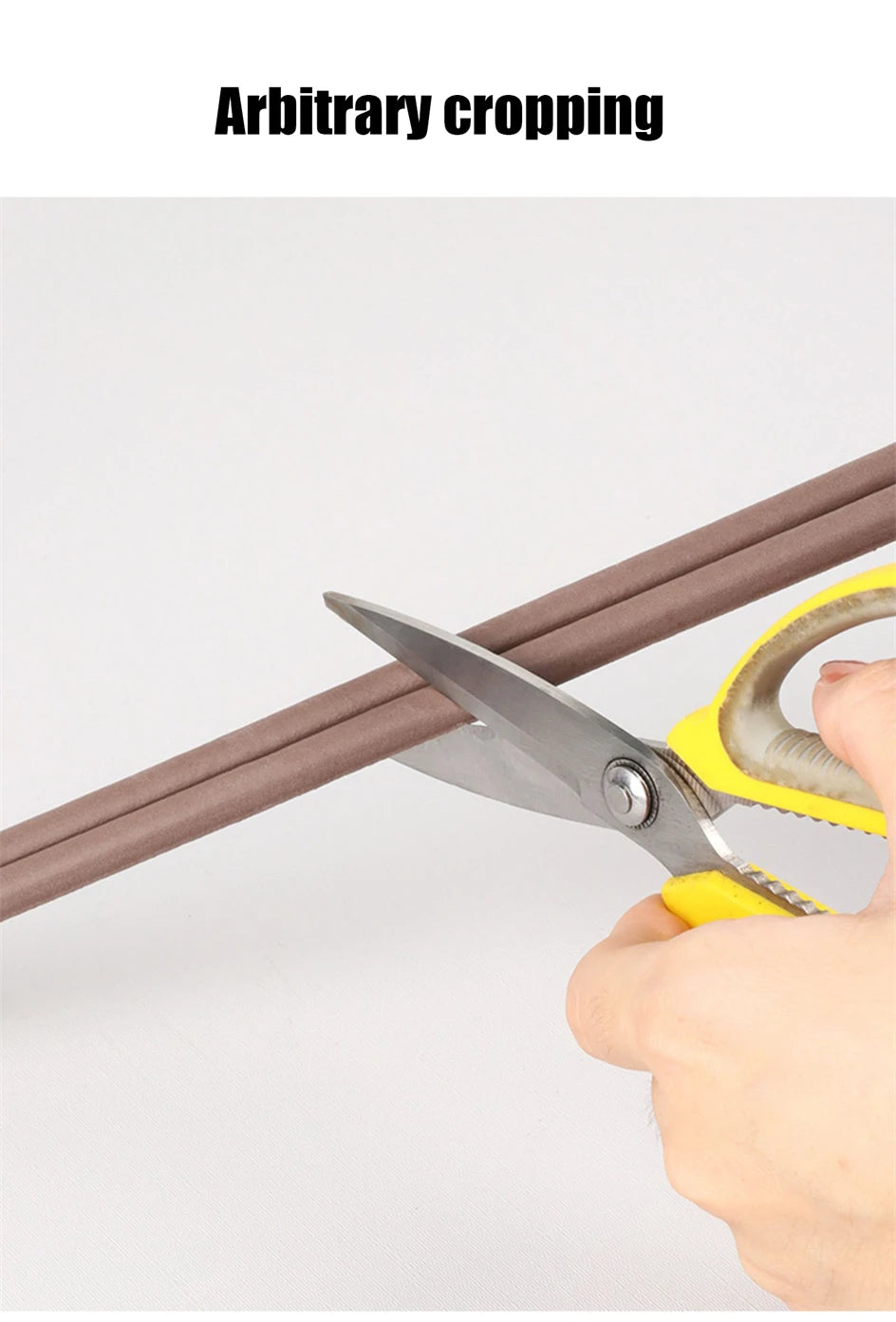 Selbstklebende Tür- & Fensterdichtung 5 m/10 m – Gummi-Wetterstreifen gegen Zugluft & Lärm