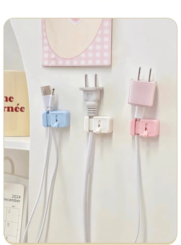 Kabel-Management-Clip für den Schreibtisch – Selbstklebender Kabelhalter für USB- und Datenkabel, einfache Montage am Tischrand