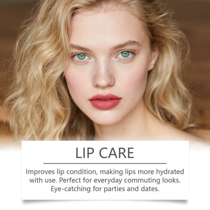 Peel-Off Lip Stain – Wasserfest, Schweißresistent & Natürliches Lippen-Tint (Rot/Braun/Pink)