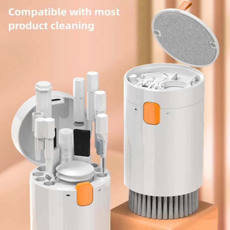 20-in-1 Multifunktionales Reinigungsset für Elektronik – Kamera, Headset, Handy, Laptop, Tastatur inkl. Pinsel & Reinigungsstift