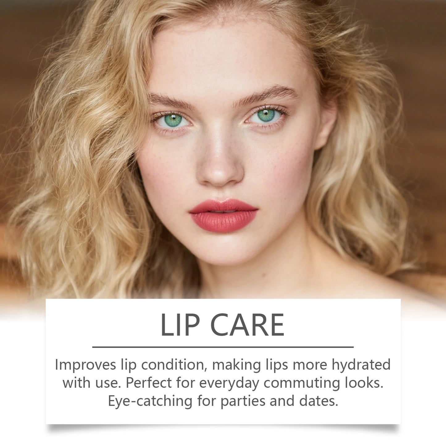 Peel-Off Lip Stain – Wasserfest, Schweißresistent & Natürliches Lippen-Tint (Rot/Braun/Pink)