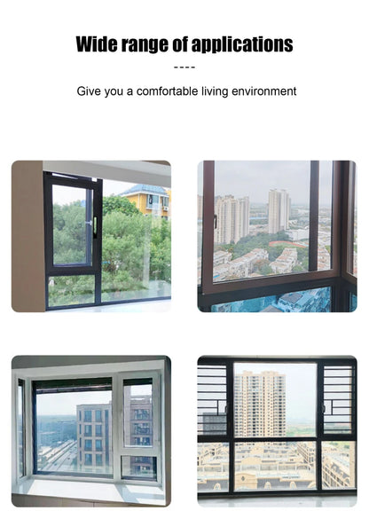 Selbstklebende Tür- & Fensterdichtung 5 m/10 m – Gummi-Wetterstreifen gegen Zugluft & Lärm