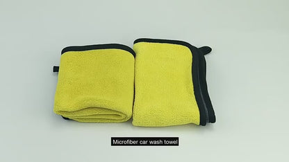 Mikrofaser Auto Reinigungstuch 30×30 cm – Saugfähiges Trockentuch für Autopflege & Haushalt