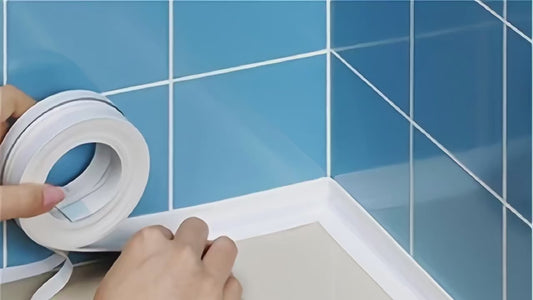 Selbstklebendes Dichtband für Bad und Küche – PVC-Dichtstreifen für Waschbecken- und Kantenabdichtung