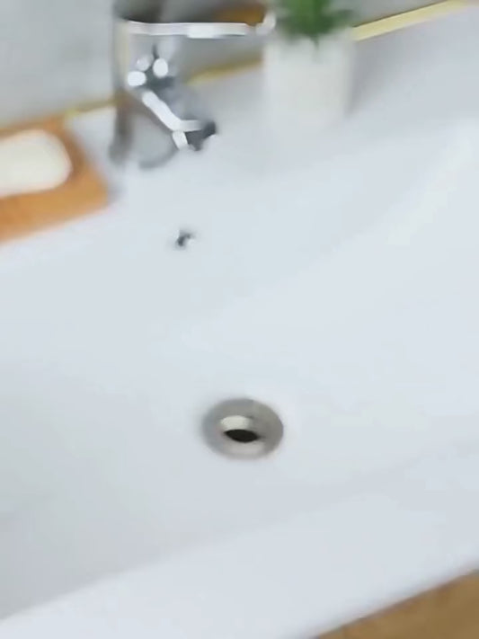 Edelstahl Waschbecken-Stöpsel, geruchsdichter Press-Stopfen, universal für Waschbecken