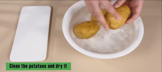 Mikrowellen-Kochbeutel für Kartoffeln – Wiederverwendbarer Ofenbeutel für schnelles Garen, Farbe: Rot